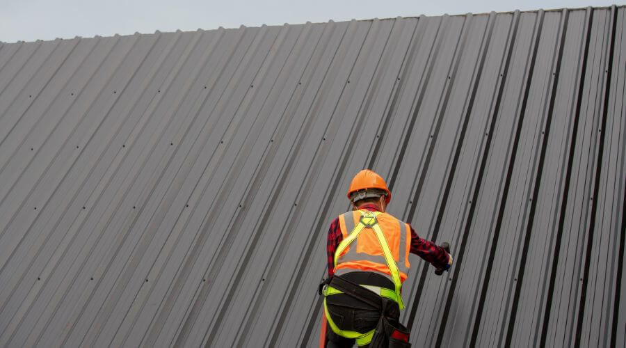 Professional metal roof installation services in Port Gibson, NY